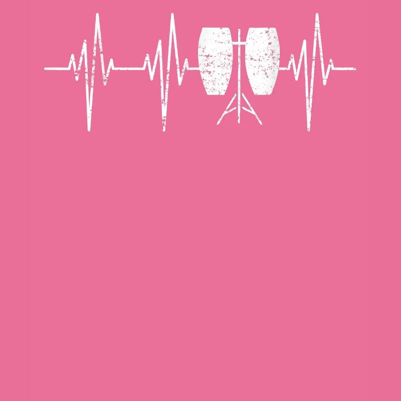 Conga Drum Ekg Heartbeat Pulse