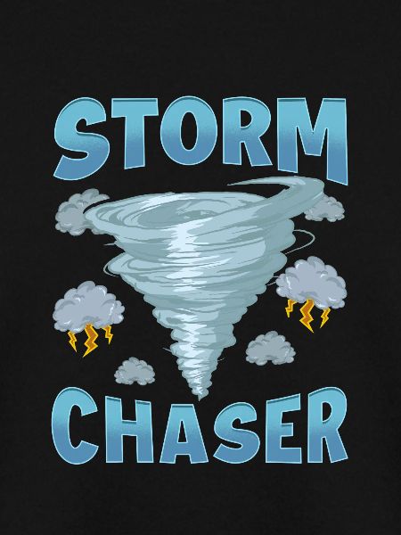Netter Sturmjäger Unwetter-Tornado-Hurrikan