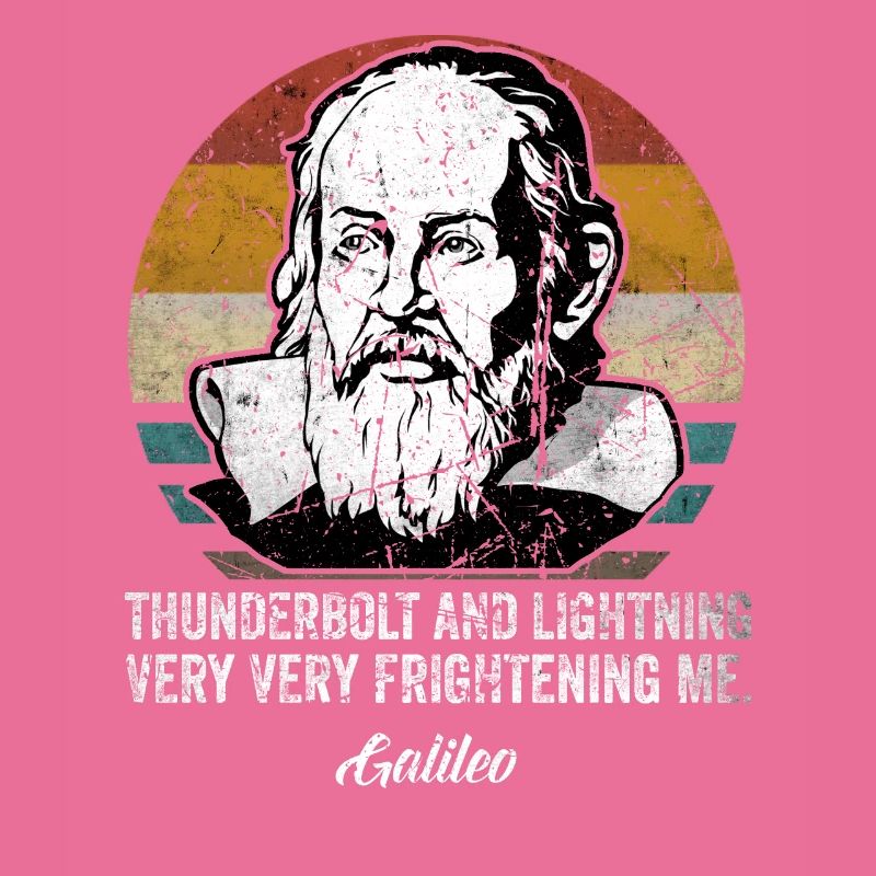 Thunderbolt lightning Galileo Philosoph Physik