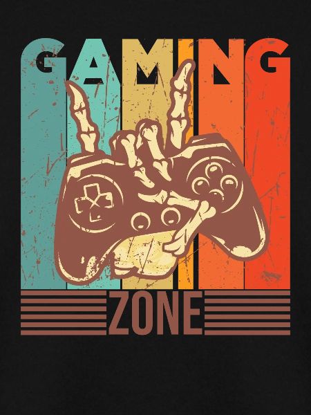 Lustiger Spruch Gaming Zone