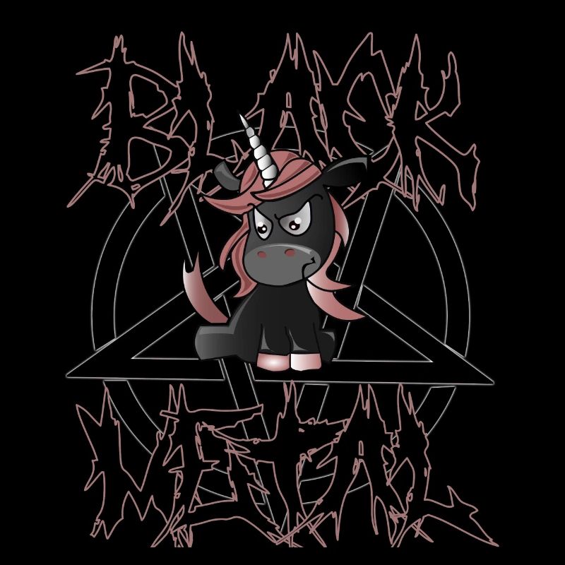 black metal einhorn