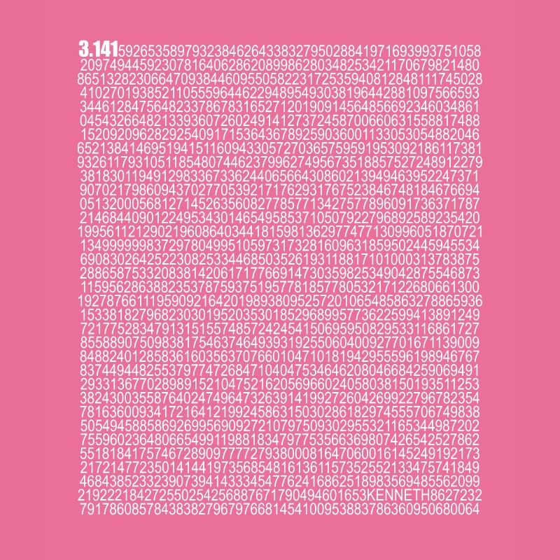 Maths drôle Maths Geek Pi Maxwell