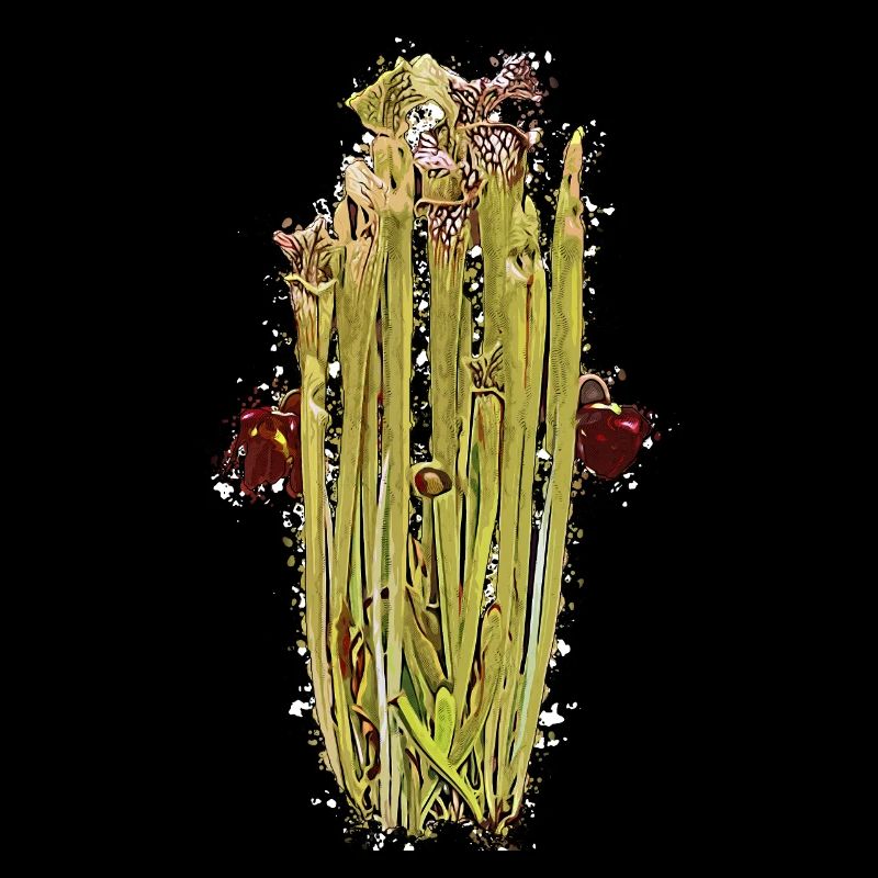 Sarracenia leucophylla Fleischfressende Pflanzen