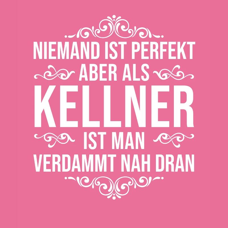 Kellner Bedienung Barkeeper Spruch Geschenk
