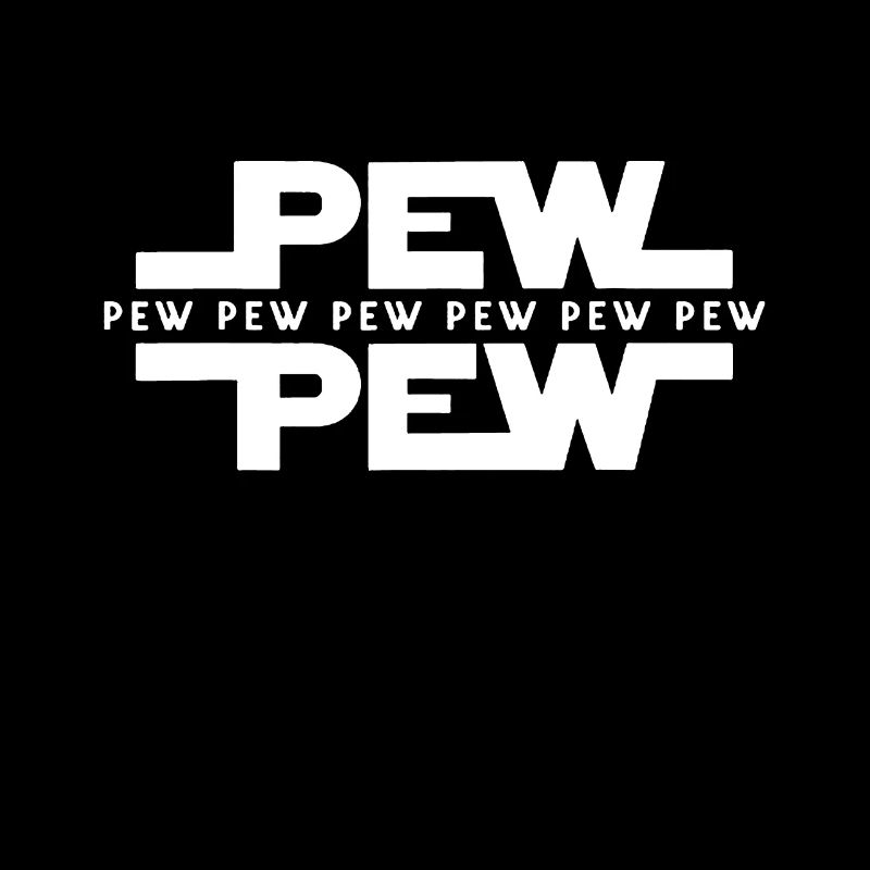 Pew Pew Madafakas Drôle retro PEW PEW