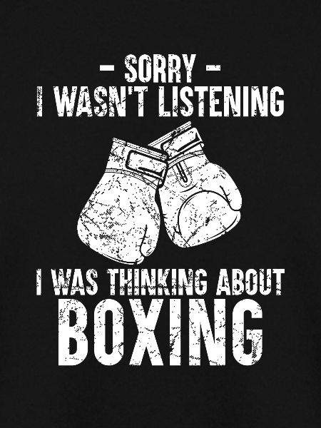 Boxer Geschenk Boxen Spruch
