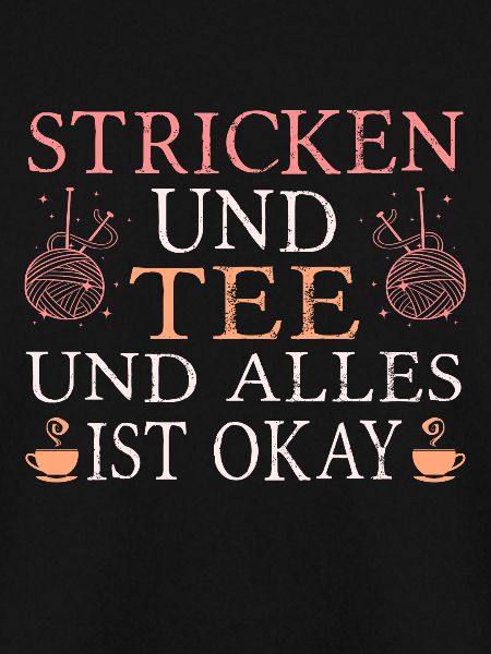 Stricken und Tee
