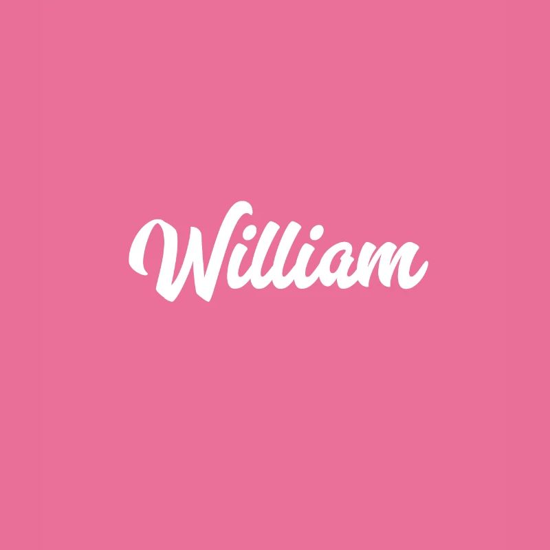 William Custom Text Geburtstagsname
