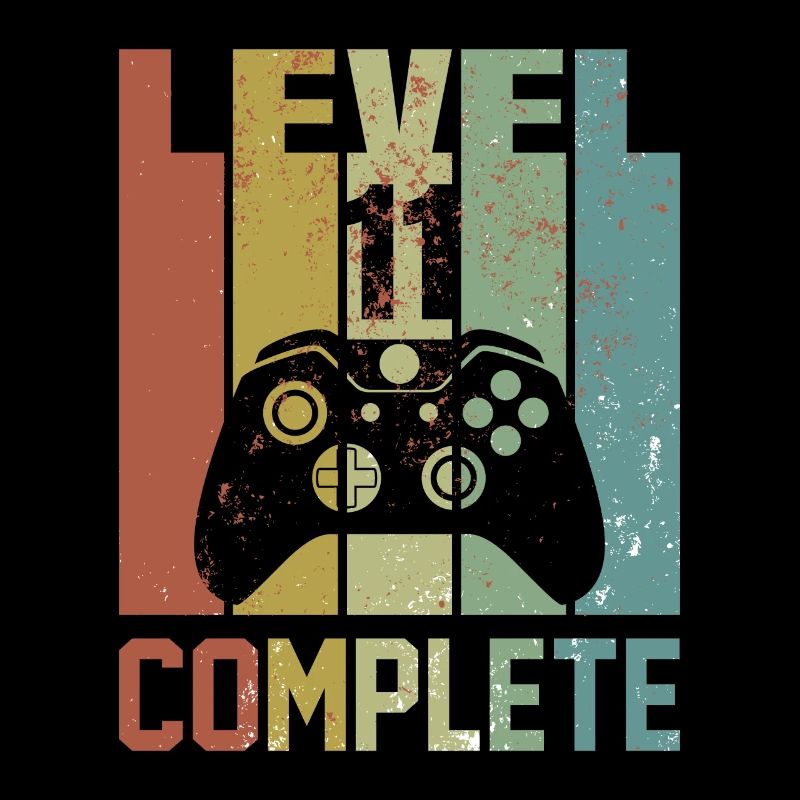 Level 11 Complete Geburtstagsshirt Jugend Geschenk