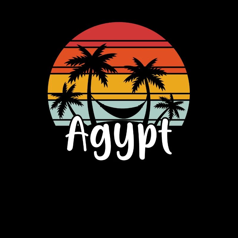 Egypt Retro Palm Hammock Souvenir Gift