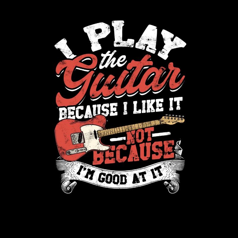 Je joue de la guitare parce que je l’aime et non parce que