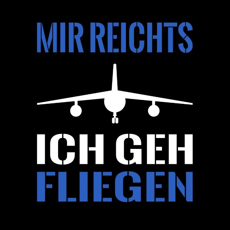 Pilot Flugzeug Piloten Geschek Spruch