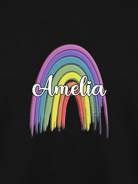 AMELIA Rainbow Cursive