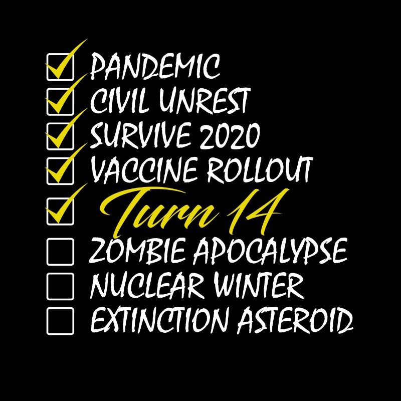 Turn 14 Checklist Drôle cadeau d’anniversaire drôle naissance