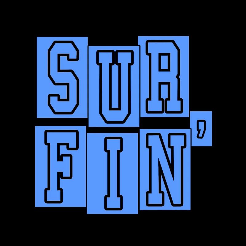 SURFIN' Classic Surfing Designs T-Shirt Present