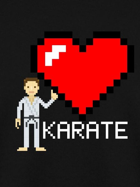 Karate Pixel - Karate Geschenkidee