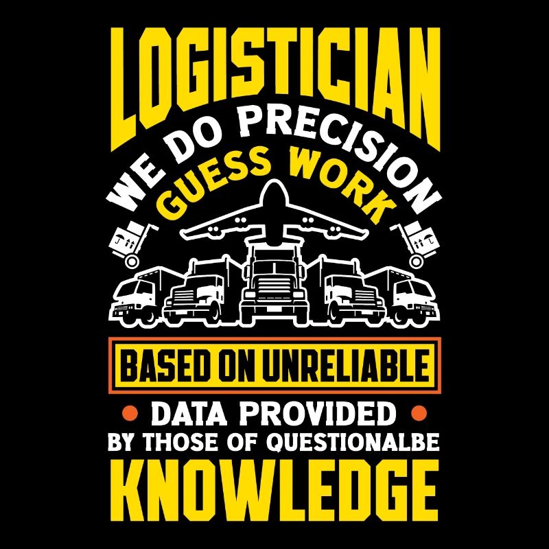 Logisticien logistique Nous faisons un travail de devinettes de précision