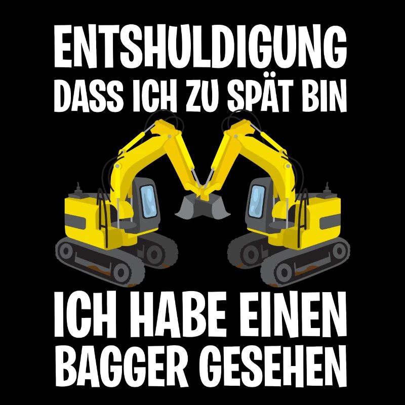 Funny excavator Bagger