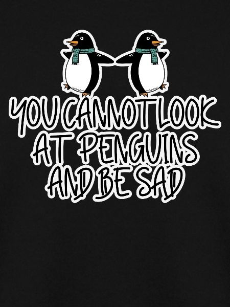 Traurige Pinguine
