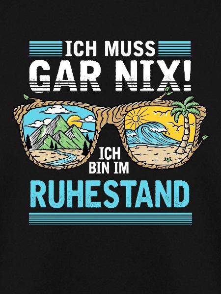 Bin im Ruhestand