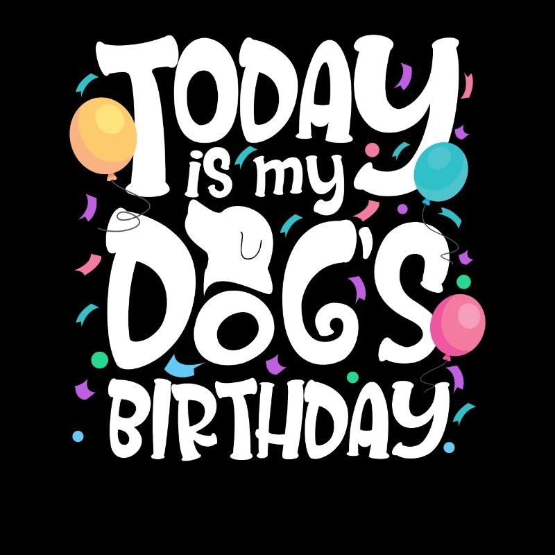 Heute ist der Geburtstag meines Hundes