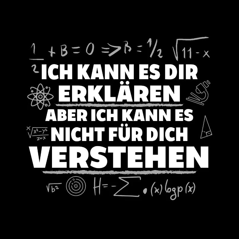 Ich Kann Es Dir Erklären Lustiges Mathelehrer