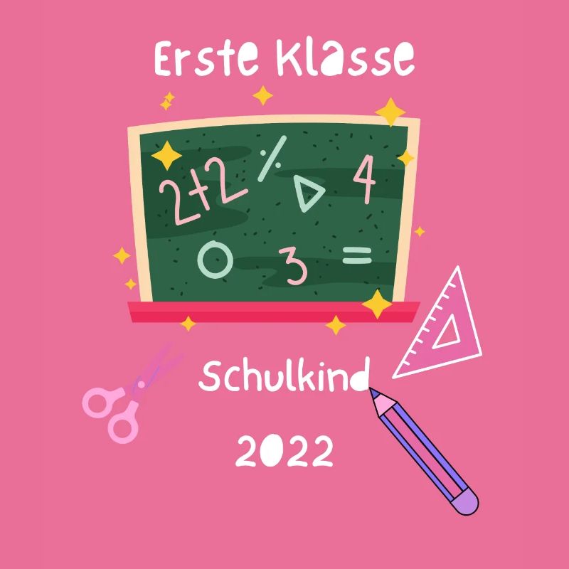 Erste Klasse Schulkind