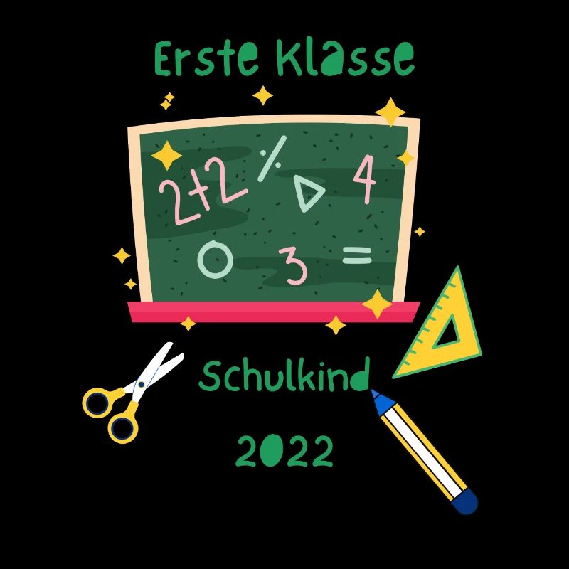 Erste Klasse Schulkind