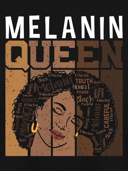 Melanin-Königin Stolzer Schwarzer