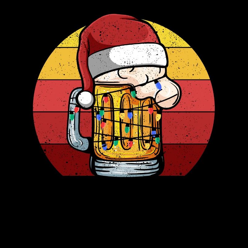 Tasse de bière de Noël Noël Cap Noël