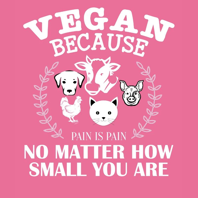 Végétalien parce que peu importe à quel point vous êtes petit