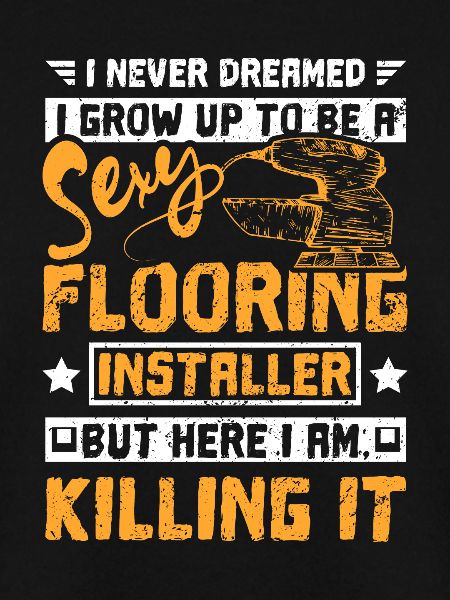 Sexy flooring installer