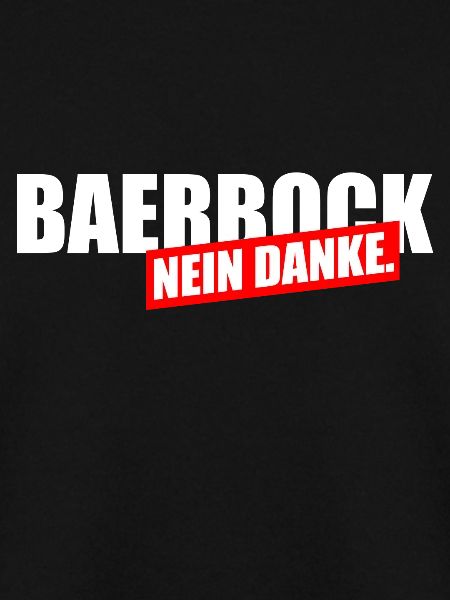 Bearbock Nein Danke