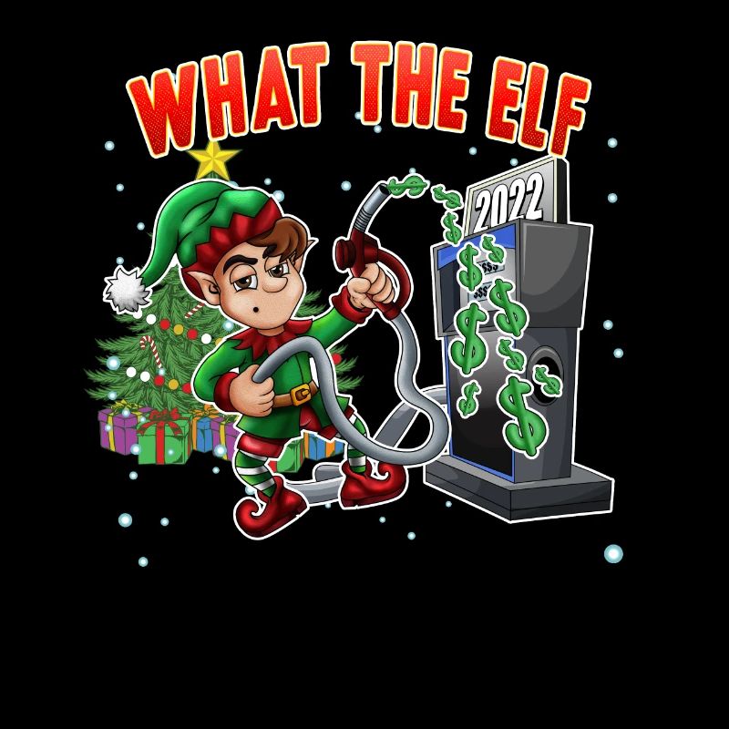 Noël Drôle Design Ce que l’Elfe