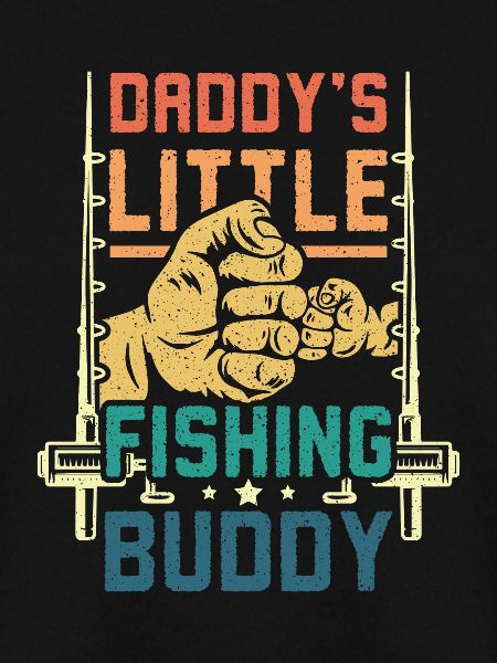 daddy's little fishing buddy