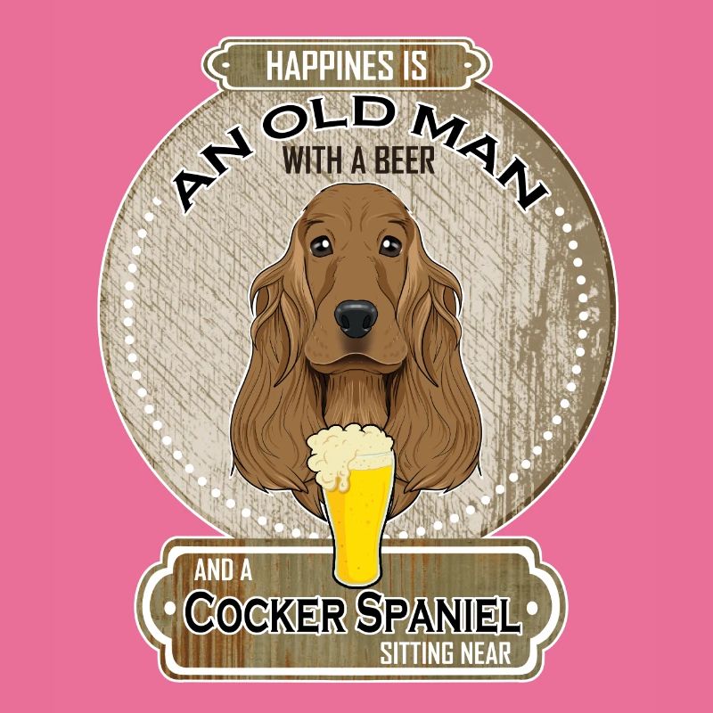 Cocker Spaniel Dad Beer Lover