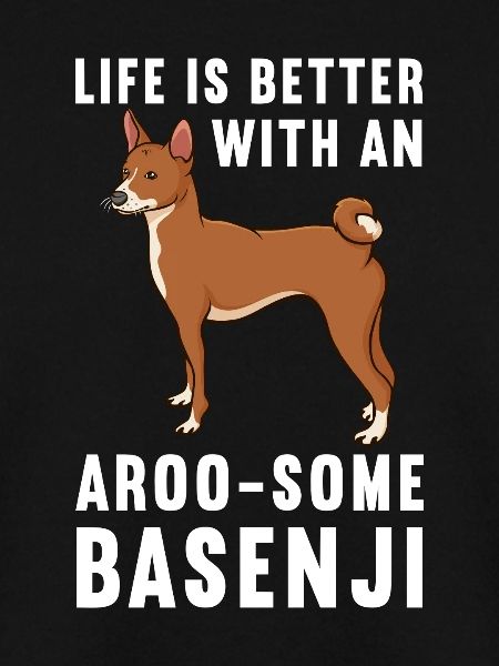 Basenji Hund Geschenk