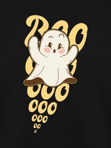 Boo halloween niedlicher geist