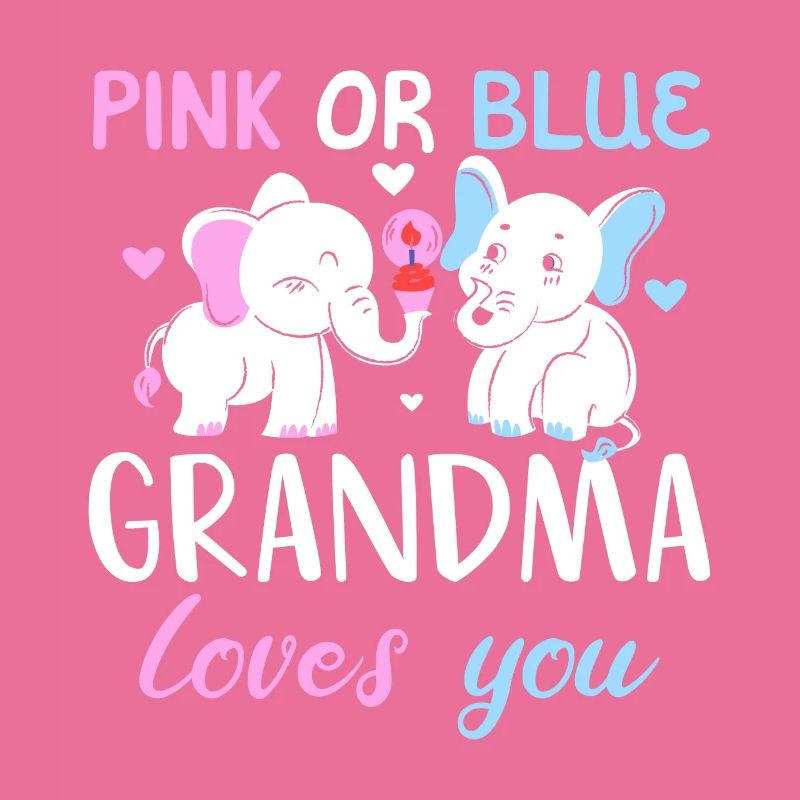 Rosa Oder Blaue Oma Liebt Dich Vater Geschlecht