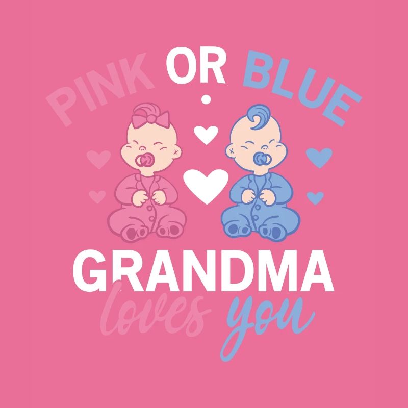 Rosa Oder Blaue Oma Liebt Dich Vater Geschlecht