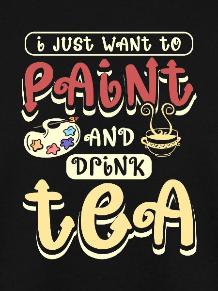 Paint and drink tea