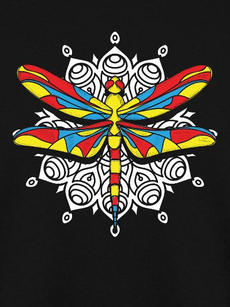 Libelle Libelle Libellen Mandala