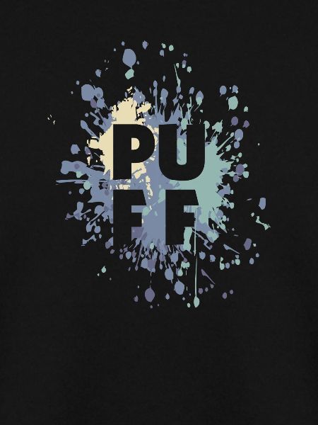 Geiler Puff Farbspritzer