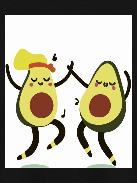dancing avocados