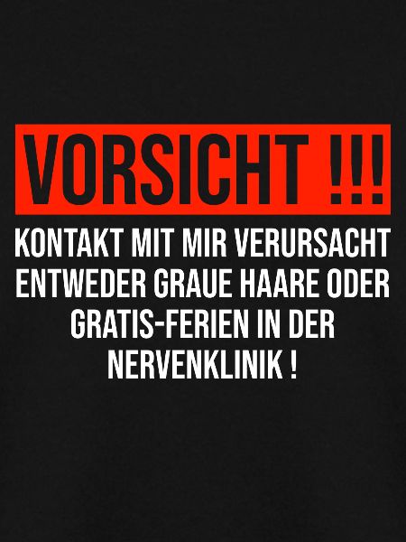 Vorsicht Kontakt