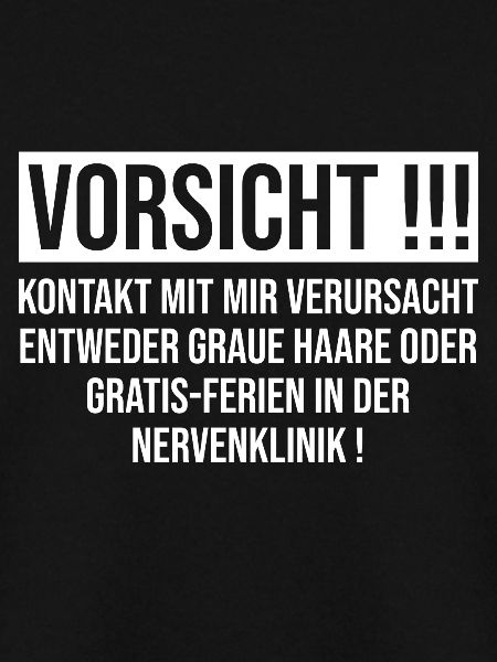 Vorsicht Kontakt