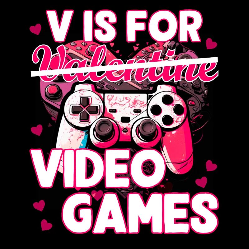 Valentinstag gaming funny design