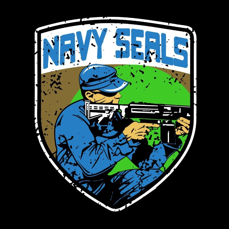 Cool Vintage NAVY Seals Navy Army Soldier Designs