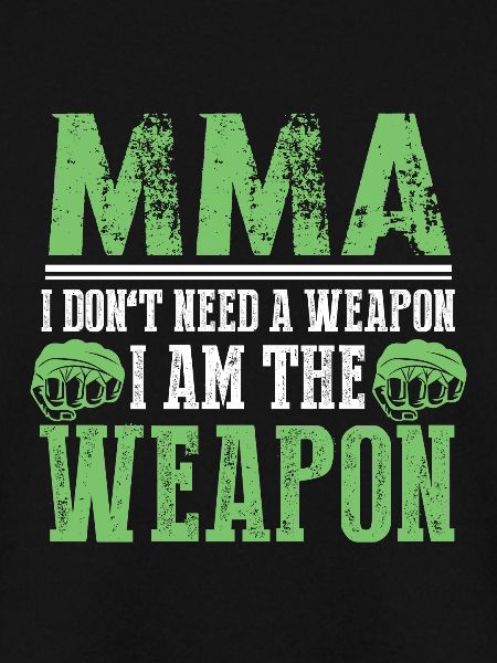No weapons mma