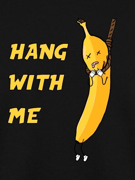 Abhängen mit Freunden - Banane